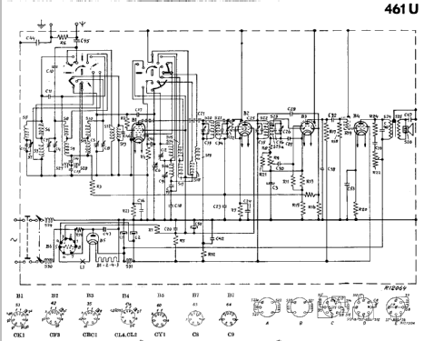 461U -20 -32; Philips; Eindhoven (ID = 39650) Radio