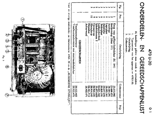 470U; Philips; Eindhoven (ID = 1919816) Radio