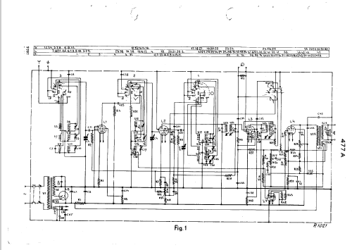 477A Radio Philips; Eindhoven tubes international!; Miniwatt, build ...