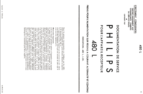 480L, 480L -14 -15; Philips; Eindhoven (ID = 1940782) Radio