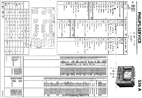 Multi-Inductance 536A; Philips; Eindhoven (ID = 39368) Radio