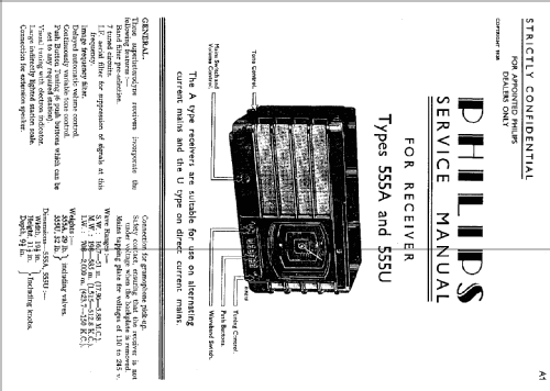 555A; Philips; Eindhoven (ID = 2556474) Radio