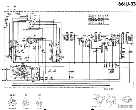 661U-33; Philips; Eindhoven (ID = 2474450) Radio