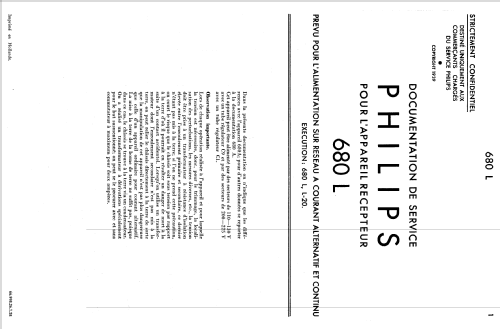 680L, 680L -20; Philips; Eindhoven (ID = 1533828) Radio