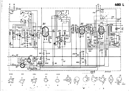 680L, 680L -20; Philips; Eindhoven (ID = 41503) Radio