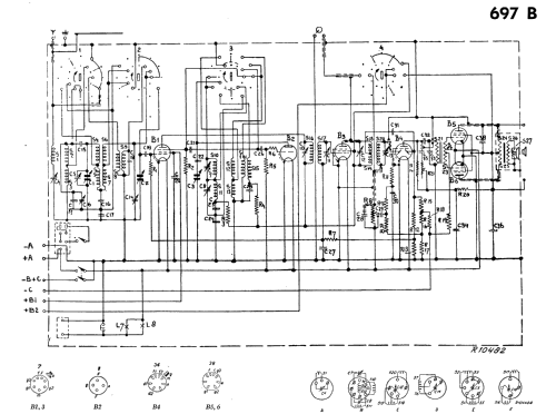 697B-32; Philips; Eindhoven (ID = 1535153) Radio