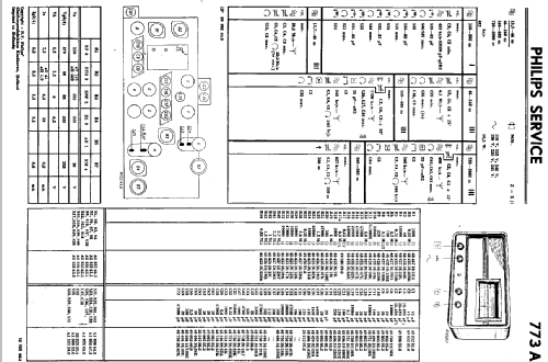 773A; Philips; Eindhoven (ID = 41167) Radio