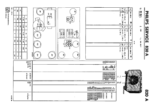 830AS; Philips; Eindhoven (ID = 2566608) Radio