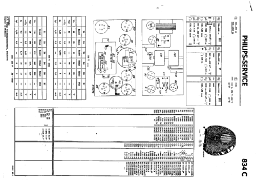 Superinductance 834C; Philips; Eindhoven (ID = 41780) Radio