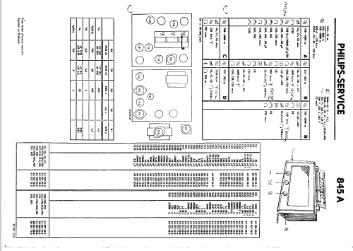 845A, 845A -32, -48; Philips; Eindhoven (ID = 41178) Radio