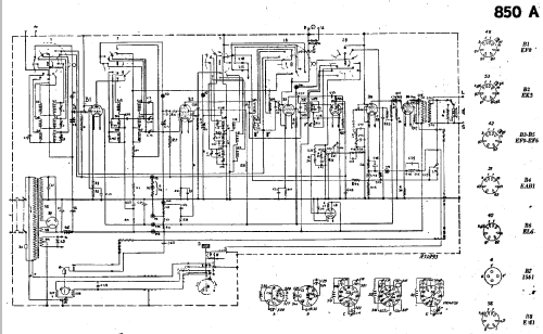 850A Radio Philips; Eindhoven tubes international!; Miniwatt, build ...