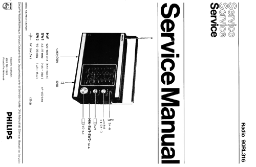 90RL316; Philips; Eindhoven (ID = 1081921) Radio