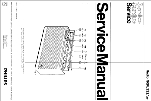 90RL332 /00R; Philips; Eindhoven (ID = 1081953) Radio