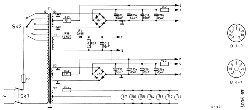 Hi-Fi Endverstärker AG9007; Philips; Eindhoven (ID = 285372) Ampl/Mixer