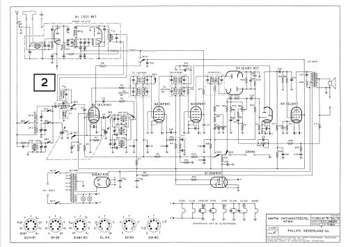 AM/FM Ontvangtoestel AFM4; Philips; Eindhoven (ID = 2375945) Radio