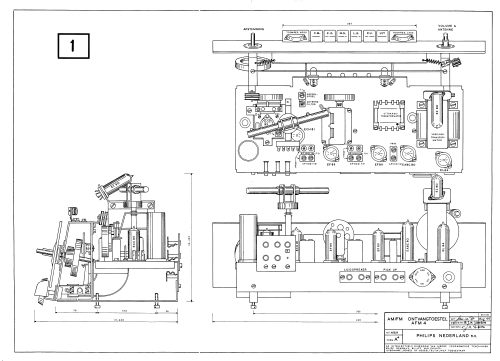 AM/FM Ontvangtoestel AFM4; Philips; Eindhoven (ID = 2602995) Radio