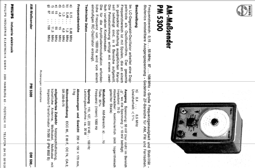 AM-Generator PM5300; Philips; Eindhoven (ID = 2153066) Ausrüstung