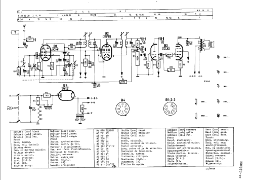 B0X97U /00K; Philips; Eindhoven (ID = 46254) Radio