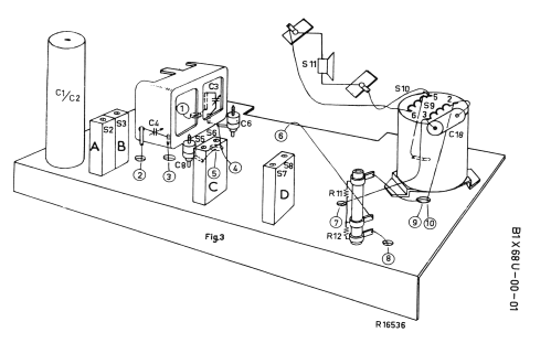 B1X68U /01; Philips; Eindhoven (ID = 378966) Radio