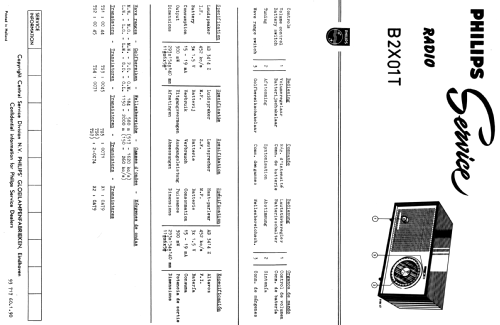 B2X01T; Philips; Eindhoven (ID = 1929968) Radio