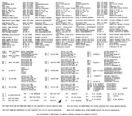 B6X45A /00 /02; Philips; Eindhoven (ID = 2034155) Radio