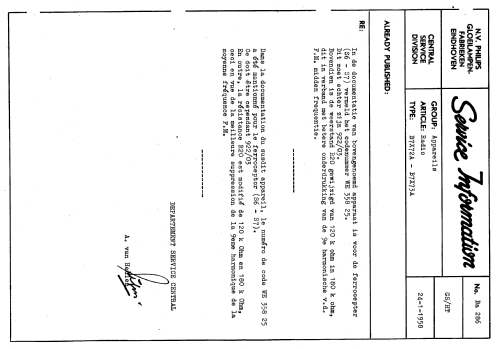 B7X73A; Philips; Eindhoven (ID = 1625490) Radio