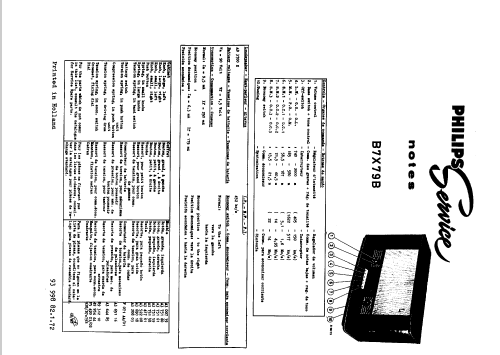 B7X79B; Philips; Eindhoven (ID = 48737) Radio