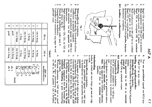 Berceuse 667A; Philips; Eindhoven (ID = 1596219) Radio