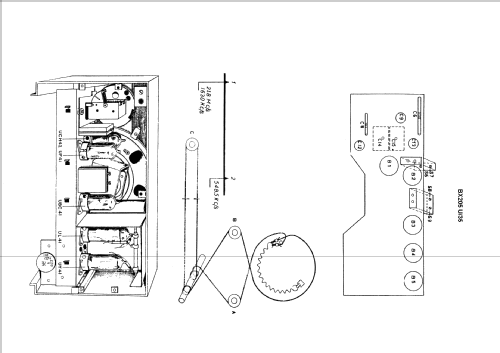 BX205U /00 /35; Philips; Eindhoven (ID = 669305) Radio