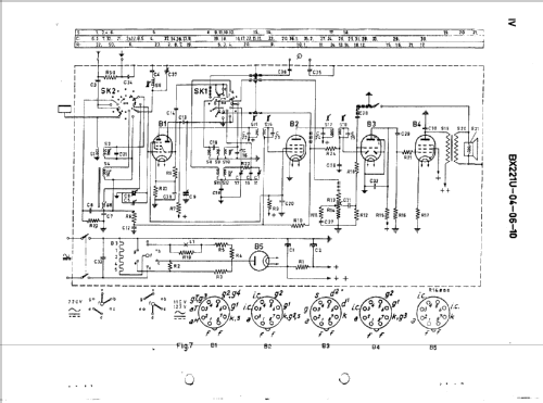 BX221U /04 /06; Philips; Eindhoven (ID = 43376) Radio