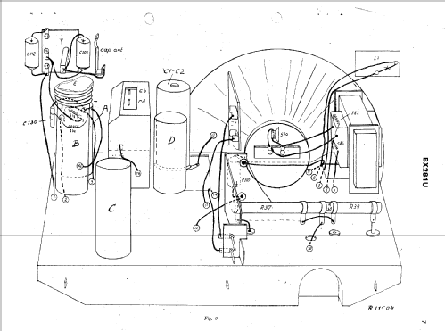 BX281U /00; Philips; Eindhoven (ID = 41715) Radio