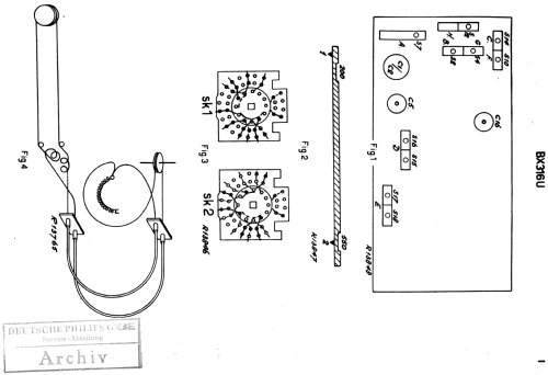 BX316U /10; Philips; Eindhoven (ID = 2225506) Radio