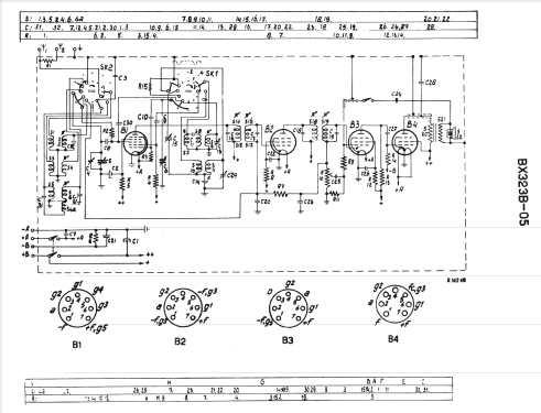 BX323B /09; Philips; Eindhoven (ID = 1595266) Radio