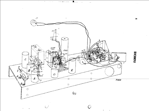 BX380U; Philips; Eindhoven (ID = 38555) Radio