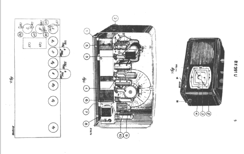 BX391U; Philips; Eindhoven (ID = 1634909) Radio