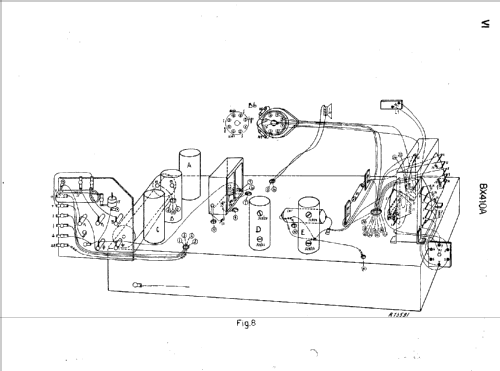 BX410A; Philips; Eindhoven (ID = 43177) Radio