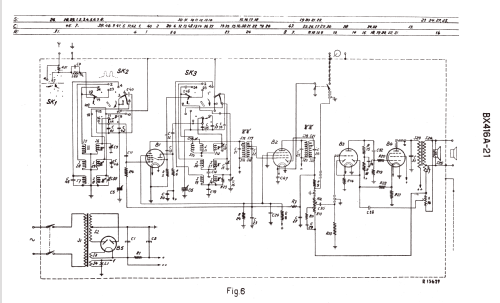 BX416A /21; Philips; Eindhoven (ID = 2297832) Radio