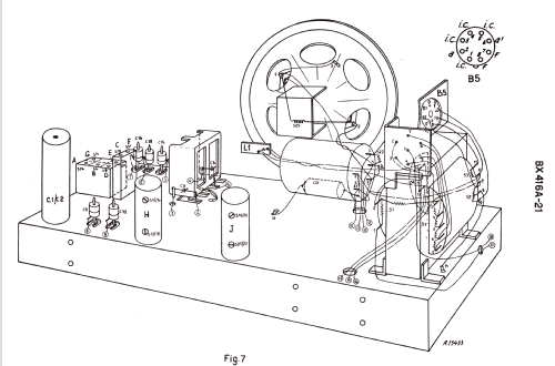 BX416A /21; Philips; Eindhoven (ID = 2297835) Radio