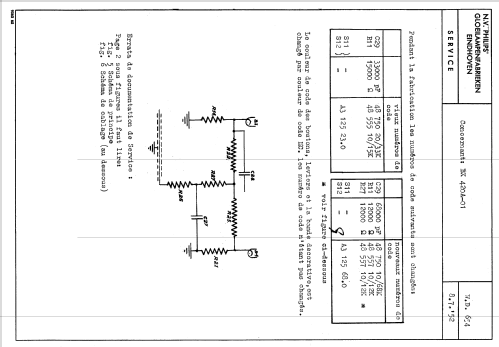 BX420A /01 /20; Philips; Eindhoven (ID = 1636249) Radio