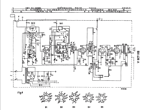 BX428A; Philips; Eindhoven (ID = 657226) Radio