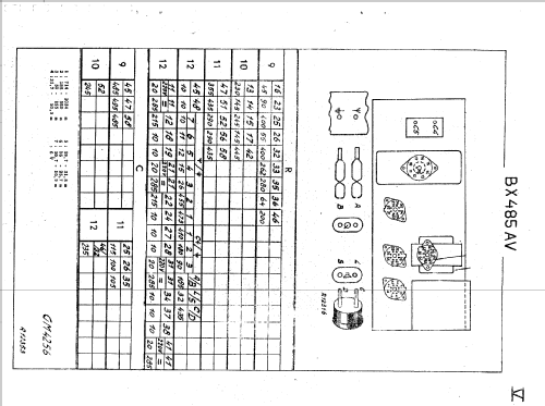 BX485A /00 /02; Philips; Eindhoven (ID = 42338) Radio