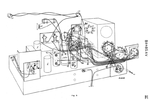 BX485AV; Philips; Eindhoven (ID = 883157) Radio