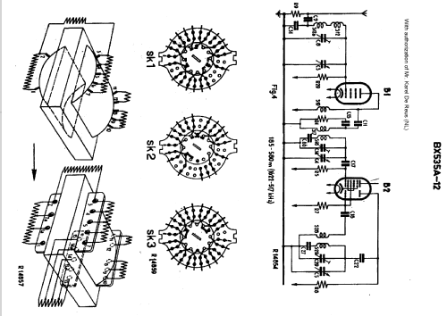 BX535A /12; Philips Belgium (ID = 340873) Radio