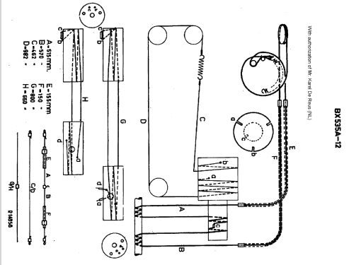 BX535A /12; Philips Belgium (ID = 341254) Radio