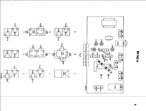 BX540A; Philips; Eindhoven (ID = 45132) Radio