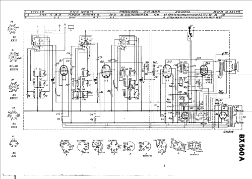 BX560A; Philips; Eindhoven (ID = 61085) Radio