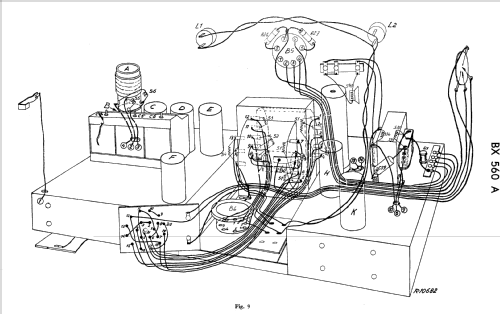 BX560A /01; Philips; Eindhoven (ID = 1641654) Radio