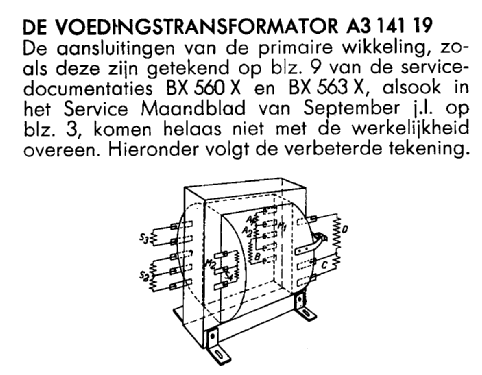 BX560A /01; Philips; Eindhoven (ID = 1641655) Radio