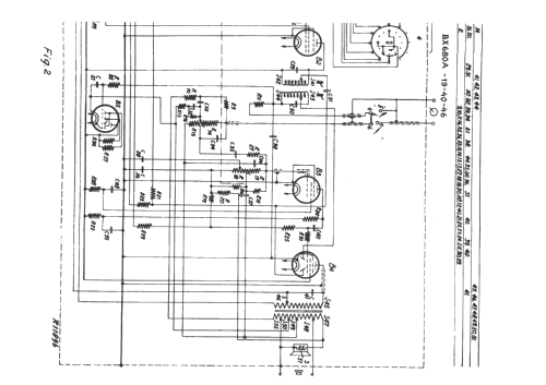 BX680A /46; Philips; Eindhoven (ID = 951505) Radio