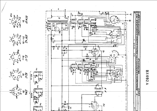 BX692A; Philips; Eindhoven (ID = 42689) Radio